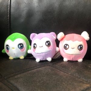 Lot of 3 Squeezamals